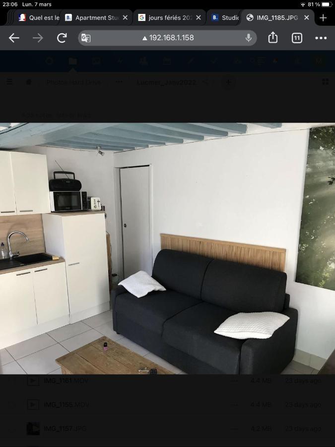 Studio Coeur De Luc/Mer Luc-sur-Mer Bagian luar foto